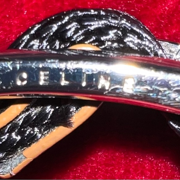 CELINE AUTHENTIC MONOGRAMMED CROSSBODYBODY BAG. EUC. - Picture 3 of 12